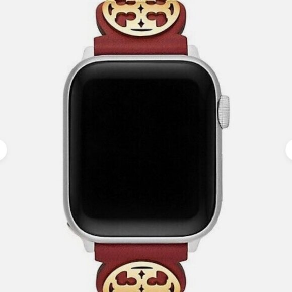 New! Tory Burch Apple Watch Band 38-40mm -Miller Collection, Leather - Picture 13 of 15